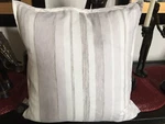 Ralph Lauren "allaire Stripe" 1PC Cream/tan Deco Pillow 18'X18" Bnip $135. Fixed Price $79.99.