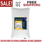 Sertapedic Won't Go Flat Bed Pillow, King, 2 Pack. Fixed Price $30.99.