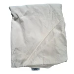 Kirkland Signature 540 Thread Count 100% Cotton Beige Queen Sateen Flat Sheet. Fixed Price $25.00.