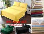 Superb 4 Pc Bed Sheet Set - Breathable, Deep Pocket, Extra Soft. Fixed Price $17.89.
