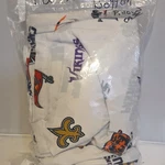 Twin Nfl Team Logo Sheet Set With Pillowcase, Sports Theme, Multicolor. Fixed Price $15.00.
