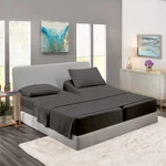 Rajlinen Split Queen Sheet Set For Adjustable Bed 100 Egyptian Cotton 5 Piece. Fixed Price $99.67.