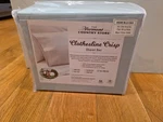 Vermont Country Store Clothesline Crisp Cal King Sheet Set 100% Staple Cotton. Fixed Price $95.00.