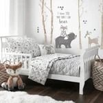 Levtex Kids Bailey Fox Woodland Animals 5-PIECE Toddler Bedding Sheets Quilt Set. Fixed Price $44.99.