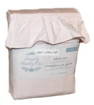 Rachel Ashwell Simply Shabby Chic Pale Pink Ruffle Full Sheet Set Cotton. Fixed Price $115.99.
