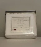 Newpalais Royale Hotel Collection 100% Supima Cotton Sateen King Sheet Set White. Fixed Price $219.00.