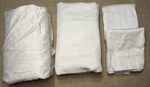 Kate Spade Larabee Dot Sheet Set Queen White 4PC Flat Fitted 2 Pillowcases. Fixed Price $105.00.