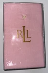 2 Ralph Lauren Pink King Size Pillowcases Boathouse Oxford Button Nip. Fixed Price $111.99.