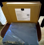 Twin Sheet Set New Box Dark Grey Microfiber Amazon Basics Brand. Fixed Price $15.30.