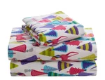 Highline Bedding Co. Flannel Sheet Set King Size- 100% Turkish Cotton, Double.... Fixed Price $68.30.