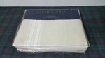 $185 Ralph Lauren Corso Campania One King Stripe Flat Sheet Natural Cream. Fixed Price $123.75.