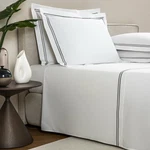 Frette 4PC Hotel Classic Bianco C/bourdon Queen Sheet Set. Fixed Price $599.00.