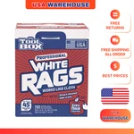 Toolbox Professional White Rags - Disposable Painter's (200 Sheets 10"X11"). Fixed Price $19.97.