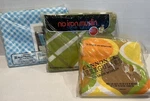 3 Vintage Cannon Flat Sheets Twin Funky Mcm Sealed Cool 70 Muslin Poly Cotton. Fixed Price $49.00.