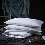 Three Geese Adjustable Layer Goose Feather Pillow,assembled Bed PILLOW,100% S.... Fixed Price $82.90.