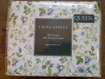 Laura Ashley Spring Bloom Queen Sheet Set Floral Cotton New. Fixed Price $65.00.