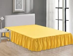 Sheets & Beyond Wrap Around Solid Microfiber Luxury Hotel Queen, Yellow. Fixed Price $34.99.