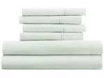 Kaycie Gray Microfiber 4PC Sheet Set Twin Xl Light Green Soft Bedding Nwt. Fixed Price $39.99.