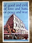 Of Kings 1961 Mgm Samuel Bronston Original Vintage One Sheet Movie Poster. Fixed Price $60.00.