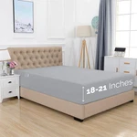Elegant Comfort Premium Hotel Quality Extra Deep Pocket 18" - 21" Single Fitted. Fixed Price $25.53.