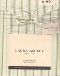 Laura Ashley King Sheet Set Symphony Stripe Green 4PC Farmhouse Cottage Holiday. Fixed Price $77.39.