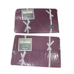New Wamsutta Supercale Plus 200 Thread Count Twin Fitted & Flat Sheet Set Plum. Fixed Price $44.00.