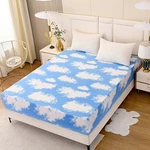 Naturety Bedding Fitted Sheet With Deep Pocket For Single Mattress Cover .... Fixed Price $25.69.