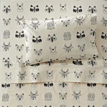 Crate&kids Stay Cool Roxy Marj Animal Organic Cotton Toddler Sheet Set. Fixed Price $25.00.