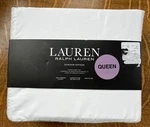 Lauren White Dunham Sateen Queen 4 Pc Set. Fixed Price $74.99.