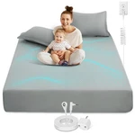 Newise Grounding SHEETS,10% Pure Silver Fiber & 90% Organic Cotton King, Gray. Fixed Price $112.99.