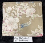 Ralph Lauren Boathouse Floral King Flat Sheet Italy. Fixed Price $289.99.