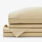 The Company Store Legends Hotel Supima Sateen Cal King Deep Pocket Sheet Set. Fixed Price $179.99.