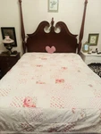 Simply Shabby Chic Rachel Ashwell Roses Quilt Chenille Pink Comforter Queen. Fixed Price $175.00.