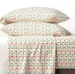 Queen Size Holiday Pattern Flannel Sheet Set Fa - Wondershop. Fixed Price $27.99.
