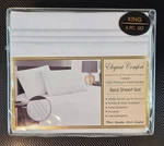 Elegant Comfort 1500 Premier Luxury Hotel Quality 4 Pcs Bed Sheet Set King White. Fixed Price $20.46.