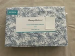 New 4PC Tommy Bahama Queen Sheet Set Tropical Pen & Ink Palms Blue White. Fixed Price $78.84.