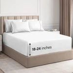 Extra Deep Pocket 6 Piece Set, Soft Bed By Cgk Linens. Fixed Price $53.99.