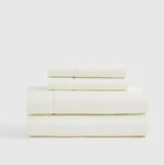 Nwt Quince Giza Cotton Set 4 Piece King Ivory Luxury Retail 159.90. Fixed Price $99.99.