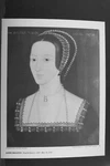 Queen Anne Boleyn - Print By International Portrait Gallery Vintage L1128D. Fixed Price $9.95.