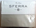 Sferra Larro - Cal King Bottom Fitted 72X84X17 Beige. Fixed Price $350.00.