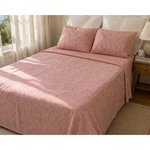 Garnet Hill Hable Construction Flannel Sheet Set Queen Red White Stripe Portugal. Fixed Price $142.10.