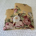 Vintage Ralph Lauren Kathleen Queen Flat & Fitted Sheets Yellow Floral Blue. Fixed Price $69.88.