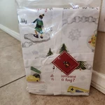 New Pottery Barn Buddy Elf Twin Xl Percale Sheet Set Christmas Holiday. Fixed Price $59.50.