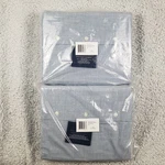 Ralph Lauren Workshirt Chambray King Sheet Set Extra Deep Fitted/flat. Fixed Price $139.88.