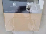 Nip Hotel Collection Pima Cotton Queen Flat Sheet Portugal 500TC Orig $80. Fixed Price $35.00.