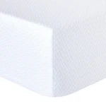 Anne De Solene Blue Chevron 300 Tc Calme Queen Fitted Sheet. Fixed Price $87.20.