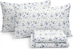 Linen Market 3 Piece Sheets (light Blue Twin, Blossoms. Fixed Price $35.09.