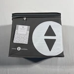 Sleep Number Essential Fit Cotton Sheet Set Light Gray Dot Split Eastern King. Fixed Price $90.24.