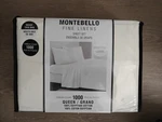 Montebello Fine Linens 1000 Thread Sheet Set Queen Size 100% Egyptian Cotton. Fixed Price $79.99.