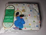 Vintage Pacific Raggedy Ann Andy Twin Size Fitted Sheet White/polka Dots Nos. Fixed Price $24.99.